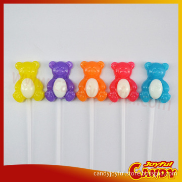 Double Color Little Bear Lollipop